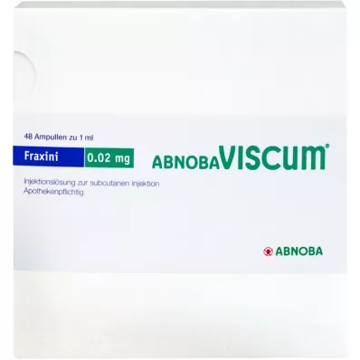 ABNOBAVISCUM Fraxini 0,02 mg ampoules, 48 pc