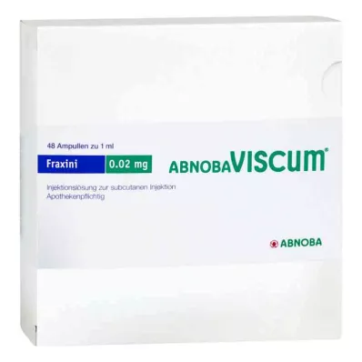 ABNOBAVISCUM Fraxini 0,02 mg ampoules, 48 pc ABNOBAVISCUM Fraxini 0,02 mg ampoules, 48 pc