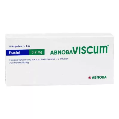 Abnobaviscum Fraxini 0,2 mg ampoules (8 pièces)