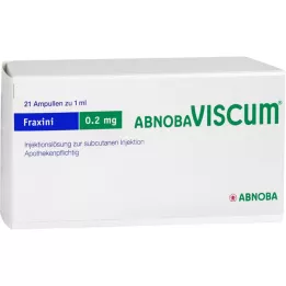 ABNOBAVISCUM Fraxini 0,2 mg ampoules, 21 pces