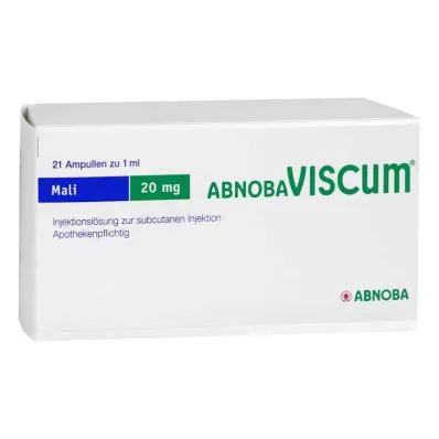 Abnobaviscum Mali Ampoules de 20 mg (21 pièces)