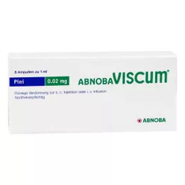 ABNOBAVISCUM Pini 0,02 mg ampoules, 8 pcs