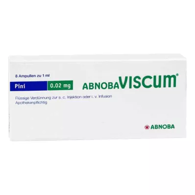 Abnobaviscum Pini 0,02 mg ampoules (8 pièces)