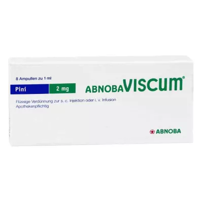 Ampoules dAbnobaviscum Pini 2 mg (8 pièces)