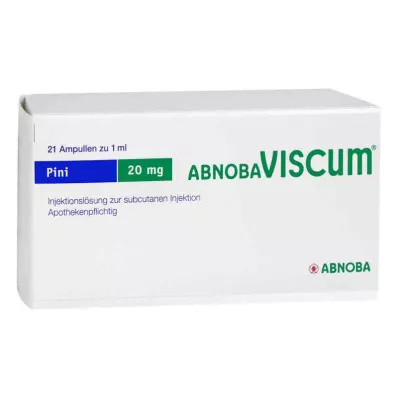 Abnobaviscum Pini Ampoules de 20 mg (21 pièces)
