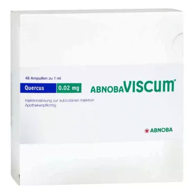 Abnobaviscum Quercus Ampoules de 0,02 mg (48 pièces) Abnobaviscum Quercus Ampoules de 0,02 mg (48 pièces)