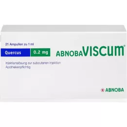 ABNOBAVISCUM Ampoules de Quercus 0,2 mg, 21 pièces