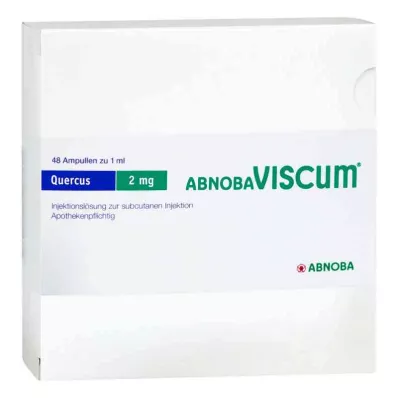 Abnobaviscum Quercus Ampoules de 2 mg (48 pièces) Abnobaviscum Quercus Ampoules de 2 mg (48 pièces)