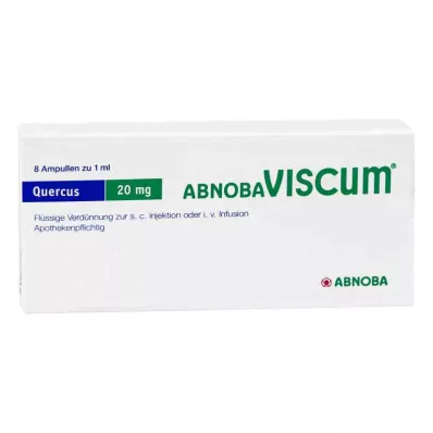Abnobaviscum Quercus Ampoules de 20 mg (8 pièces)