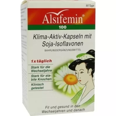 ALSIFEMIN 100 Klima-Aktiv m.Soja 1x1 Kapseleln, 90 St