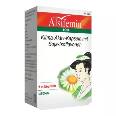 ALSIFEMIN 100 Klima-Aktiv m.Soja 1x1 Kapseleln, 90 St