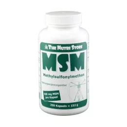 MSM Gélules de 500 mg de méthylsulfonylméthane, 250 gélules