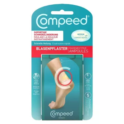 COMPEED Pansement ampoule moyen, 5 pces