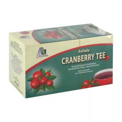 CRANBERRY TEE Sachets filtres, 20 pcs CRANBERRY TEE Sachets filtres, 20 pcs
