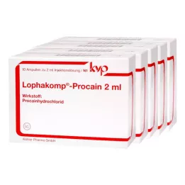 LOPHAKOMP Solution injectable de procaïne 2 ml, 50X2 ml