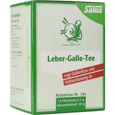 LEBER GALLE-Tisane Salus n° 18a, 15 sachets de filtre