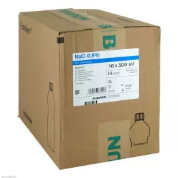 KOCHSALZLÖSUNG 0,9% B.Braun Ecotainer, 10X500 ml