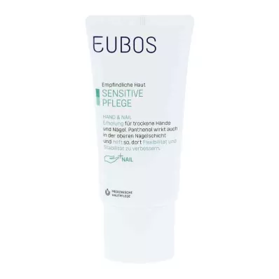 EUBOS SENSITIVE Main &amp; Crème ongles peau sensible, 50 ml