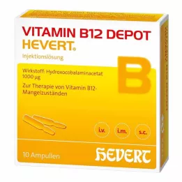 VITAMIN B12 DEPOT Hevert ampoules, 10 pc