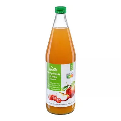 HENSEL Vinaigre de cidre bio, trouble, avec 5% dacérola, 750 ml