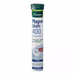 KNEIPP Magnésium 400+C+E comprimés effervescents, 15 pc