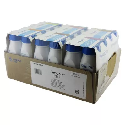 FRESUBIN ENERGY DRINK Carton de mélange pour biberon 6X4X200 ml