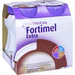 FORTIMEL Extra goût chocolat, 4X200 ml