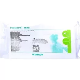 PRONTODERM Lingettes jetables.MRSA Décolonisation, 10 pces