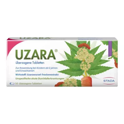 UZARA 40 mg Comprimés enrobés, 50 pces