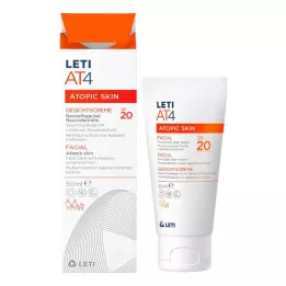 LETI AT4 Crème pour le visage SPF 20, 50 ml
