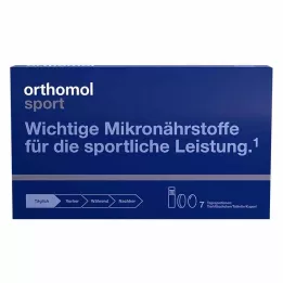 ORTHOMOL Combinaison flacon/comprimé/capsule Sport, 7 pièces
