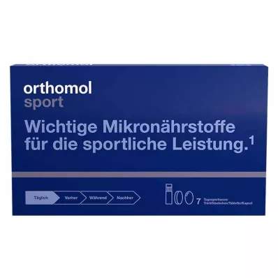 ORTHOMOL Combinaison flacon/comprimé/capsule Sport, 7 pièces