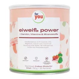FOR YOU Poudre eiweiß power fraise, 750 g