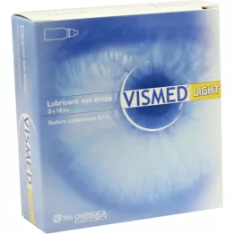VISMED Gouttes oculaires light, 3X15 ml