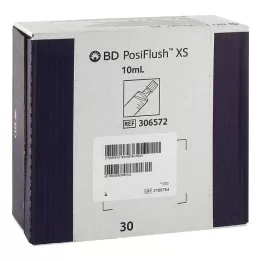 BD POSIFLUSH XS Système dirrigation seringues prêtes à lemploi, 30X10 ml