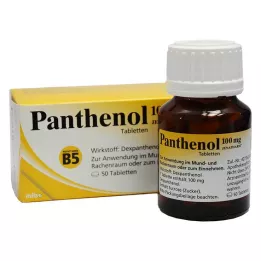 PANTHENOL 100 mg Jenapharm comprimés, 50 pc