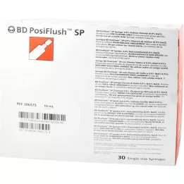 BD POSIFLUSH SP Système dirrigation seringues prêtes à lemploi, 30X10 ml