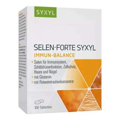 Comprimés de sélénium Forte Syxyl, 100 pc Comprimés de sélénium Forte Syxyl, 100 pc
