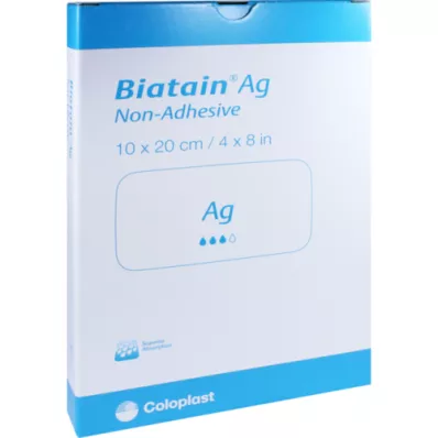 BIATAIN Pansement mousse Ag 10x20 cm non adhérent, 5 pces