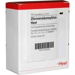 ZITRONENSÄUREZYKLUS Ampoules Heel, 10 pces