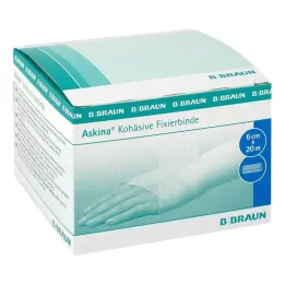 ASKINA Bande de fixation cohésive 6 cmx20 m, 1 pc