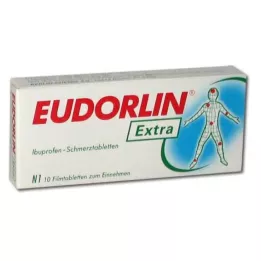 EUDORLIN extra Ibuprofène, comprimés contre la douleur, 10 pces