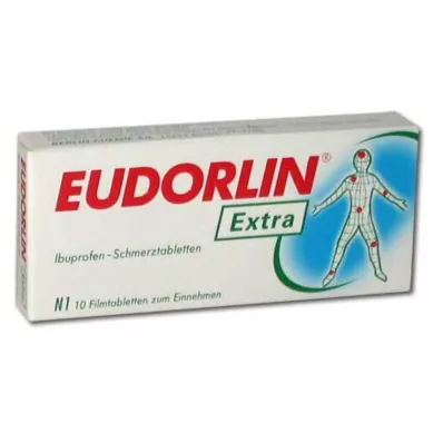 EUDORLIN extra Ibuprofène, comprimés contre la douleur, 10 pces