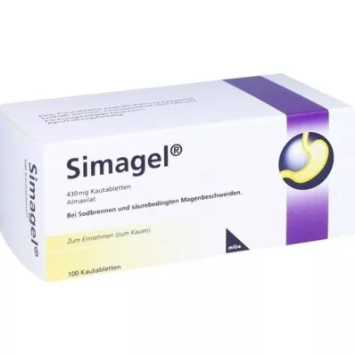 SIMAGEL Comprimés à mâcher, 100 pcs