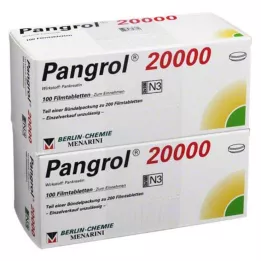 PANGROL 20.000 comprimés gastro-résistants, 200 comprimés