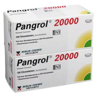 PANGROL 20.000 comprimés gastro-résistants, 200 comprimés