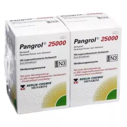 PANGROL 25.000 gélules gastro-résistantes, 200 gélules