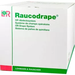 RAUCODRAPE N Oreille tissu perforé 175x240 cm 2 couches sk, 11 pces