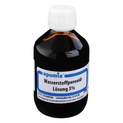 Peroxyde dhydrogène 3% DAB 10 solution, 200 g Peroxyde dhydrogène 3% DAB 10 solution, 200 g