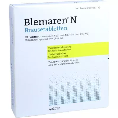 BLEMAREN N comprimés effervescents, 100 pc